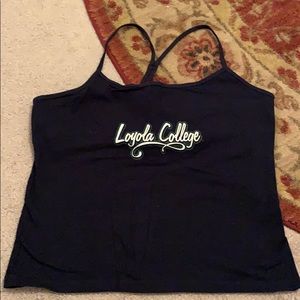 Champion Loyola College Built In Bra Workout Tank